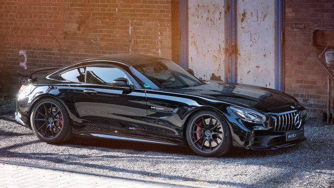 Обои картинки фото edo competition mercedes-benz amg gt-r 2018, автомобили, mercedes-benz, чёрный, 2018, gt-r, amg, edo, competition