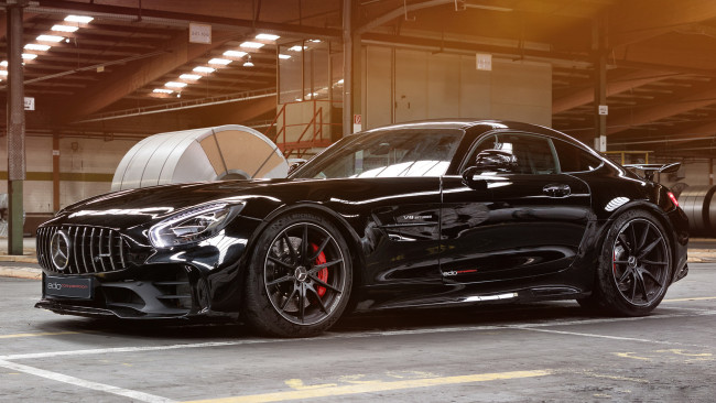 Обои картинки фото edo competition mercedes-benz amg gt-r 2018, автомобили, mercedes-benz, чёрный, 2018, gt-r, edo, competition, amg