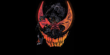 Картинка рисованное комиксы веном