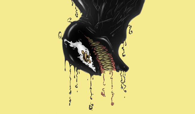 Обои картинки фото рисованное, комиксы, веном