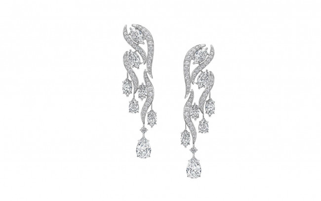 Обои картинки фото разное, украшения,  аксессуары,  веера, бриллианты, серьги