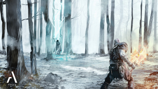 Обои картинки фото видео игры, god of war ii, god, of, war, ii