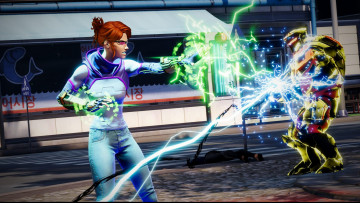 Картинка видео+игры agents+of+mayhem поединок магия город