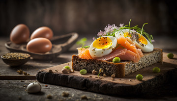 Картинка 3д+графика еда- food бутеброд