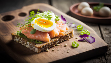 Картинка 3д+графика еда- food бутерброд