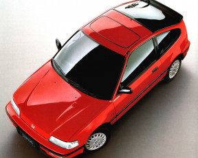 Картинка honda crx автомобили