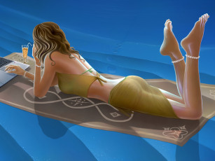 обоя векторная, графика