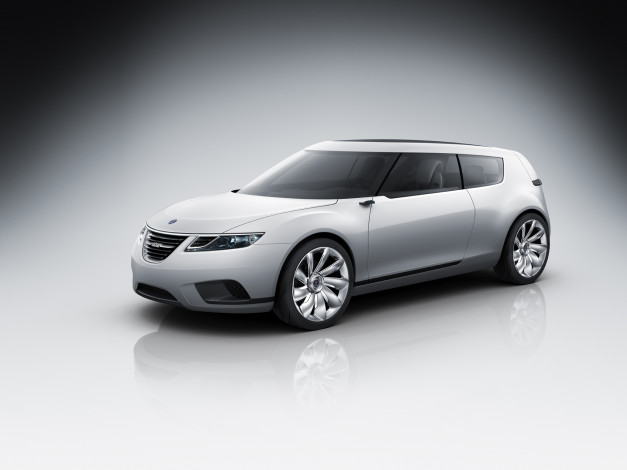 Обои картинки фото автомобили, saab