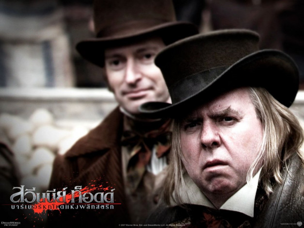 Обои картинки фото sweeney, todd, the, demon, barber, of, fleet, street, кино, фильмы