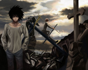 Картинка аниме death note