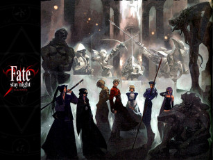 Картинка аниме fate stay night