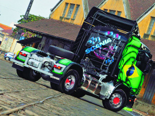 Картинка автомобили scania