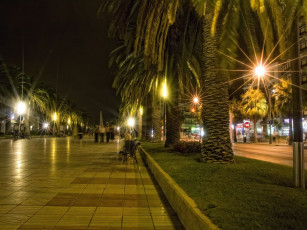 Картинка города огни ночного