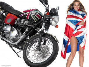 Картинка мотоциклы мото девушкой