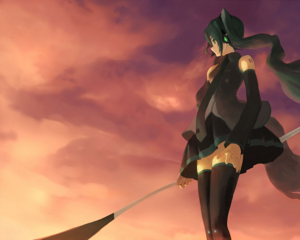 Обои картинки фото аниме, vocaloid