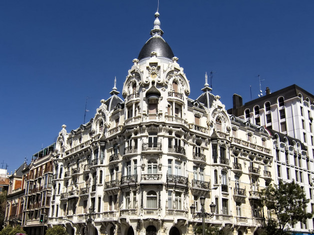 Обои картинки фото города, мадрид, испания