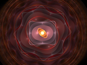 Картинка 3д графика fractal фракталы узор фон