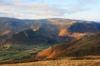 Картинка природа горы овраг