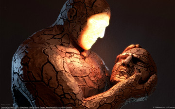 Картинка mathias koehler фэнтези существа лицо свет