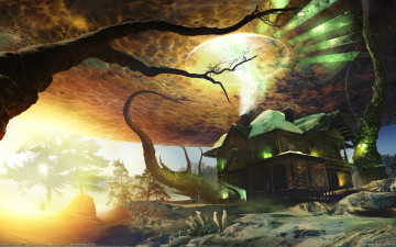 Картинка sergey musin фэнтези магия дом