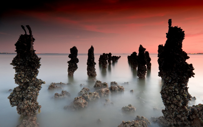 Обои картинки фото природа, побережье, камни, волны