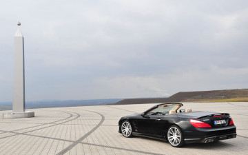 Картинка автомобили brabus modified version 800 sl65 amg benz the sports car