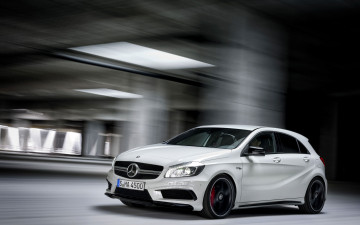 Картинка автомобили mercedes benz sedan a45 amg