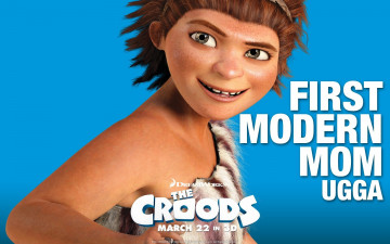 обоя the, croods, мультфильмы, семейка, крудс