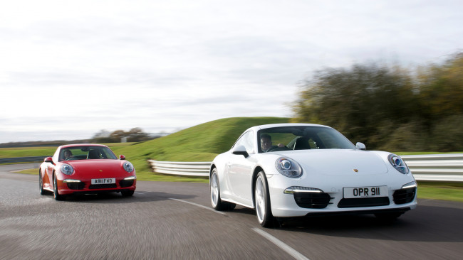 Обои картинки фото porsche, 911, carrera, автомобили, элитные, спортивные, германия