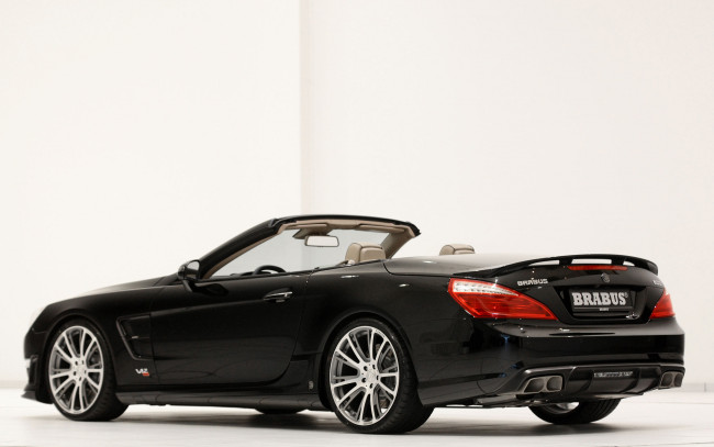 Обои картинки фото автомобили, brabus, sports, car, benz, the, sl65, amg, modified, version, 800