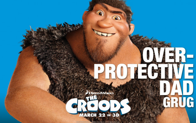 Обои картинки фото the, croods, мультфильмы, семейка, крудс