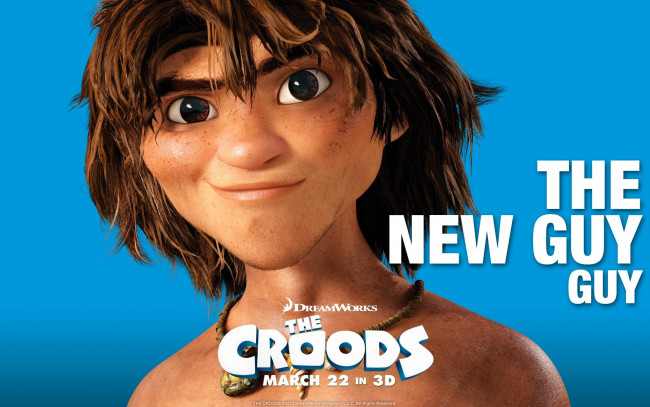Обои картинки фото the, croods, мультфильмы, семейка, крудс
