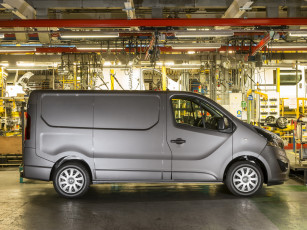Картинка автомобили vauxhall серый 2014 vivaro van