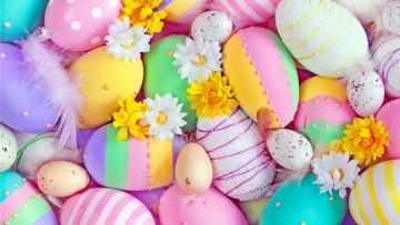 Картинка праздничные пасха писанки
