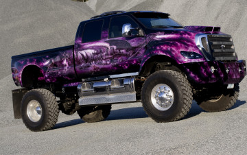 обоя автомобили, custom pick-up, afterfx