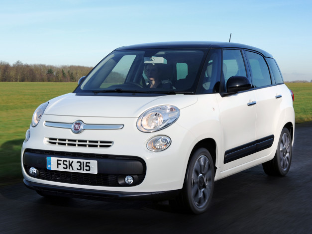 Обои картинки фото автомобили, fiat, 2013г, светлый, 330, mpw, 500l
