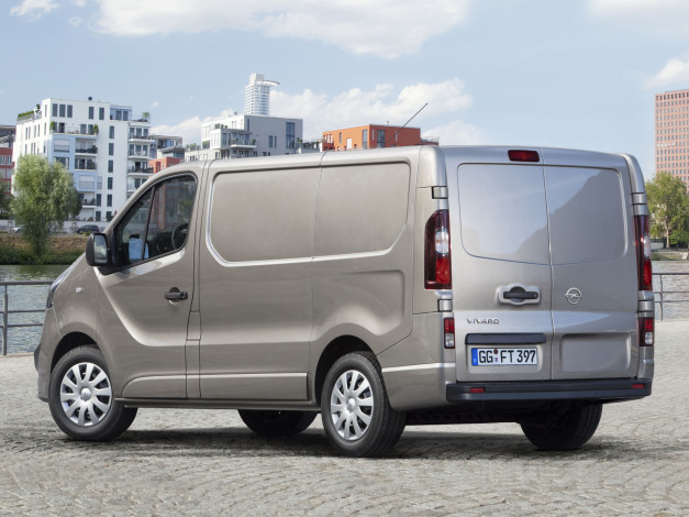 Обои картинки фото автомобили, opel, vivaro, 2014светлый