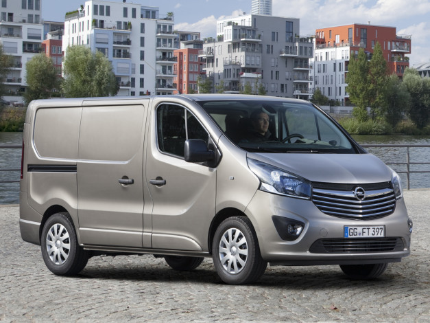 Обои картинки фото автомобили, opel, vivaro, 2014светлый