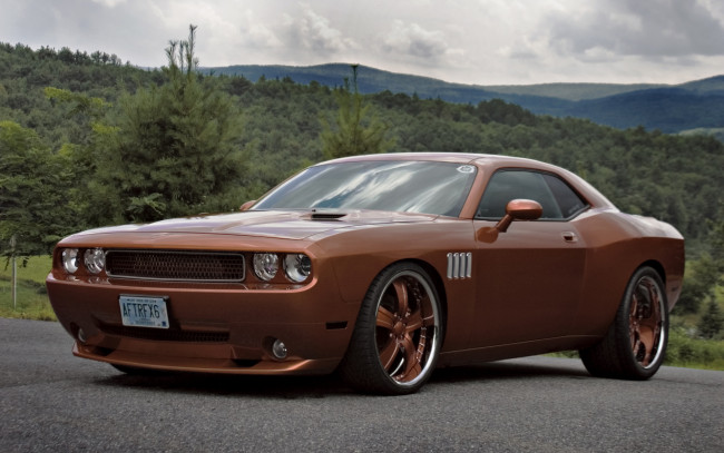 Обои картинки фото автомобили, dodge, challenger