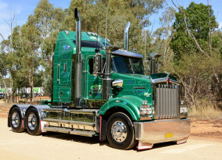 обоя t409sar kenworth, автомобили, kenworth, тяжелый, грузовик, седельный, тягач