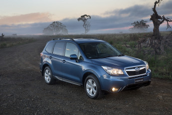 Картинка автомобили subaru forester 2-0d-s au-spec синий