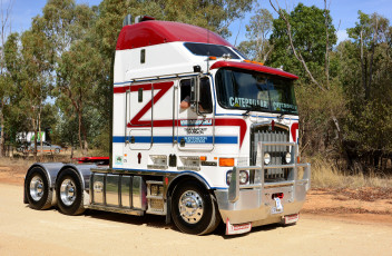 обоя kenworth k108, автомобили, kenworth, тяжелый, грузовик, седельный, тягач