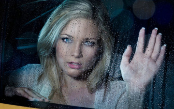 Картинка взгляд девушки -unsort+ лица +портреты капли стекло девушка