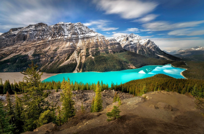 Обои картинки фото озеро в горах, природа, горы, озеро, в, горах