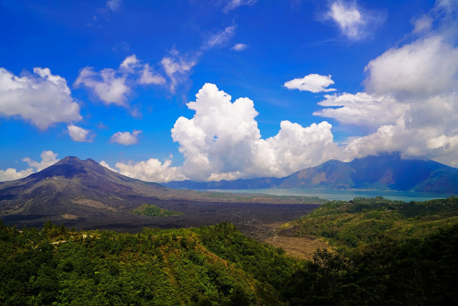 Обои картинки фото природа, горы, облака, небо