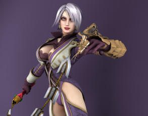 Картинка 3д+графика аниме+ anime взгляд фон девушка