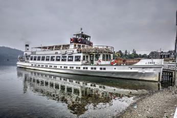 Картинка mv+swan корабли теплоходы прогулочное судно