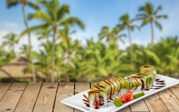 Картинка еда рыба +морепродукты +суши +роллы суши роллы seafood japanese sushi