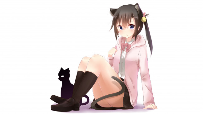 Обои картинки фото urami koi koi koi urami, аниме, животные,  существа, фон, взгляд, девушка