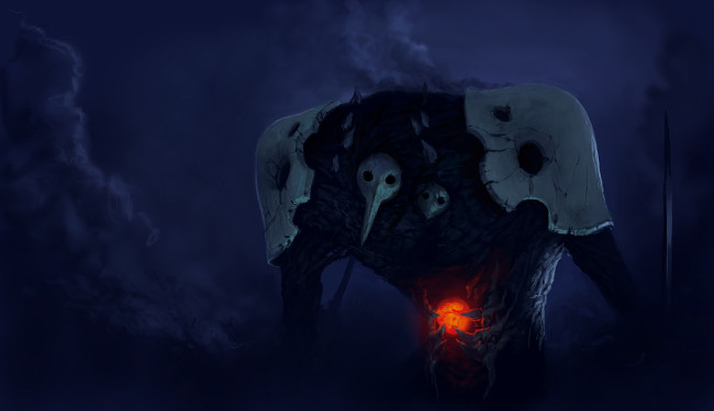 Обои картинки фото аниме, evangelion, ангел, angel, монстр